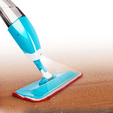 – Balai à vapeur avec vaporisateur intégré – Nettoyage toutes surfaces – Économie d'eau – Taille 38x12x125cm (1/5)
