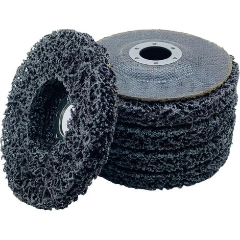 KIT 5 Disco lamellare da 115 smerigliatrice per scrostare e rimuovere Ruggine