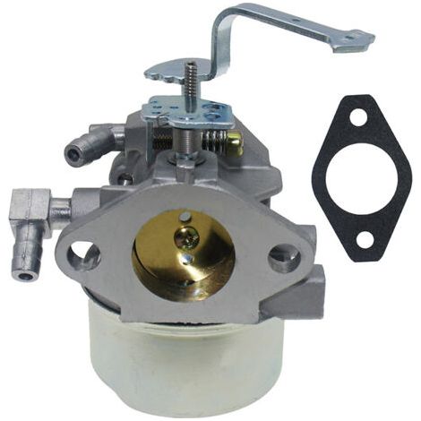 Carburetor for Tecumseh 640152A HM80 HM90 HM100. High-quality, new replacement part. Ensures efficient fuel-air mixture formation. Suitable for Tecumseh engines with 8–10 hp. Made of metal.--BIEMMEDUE (1/5)