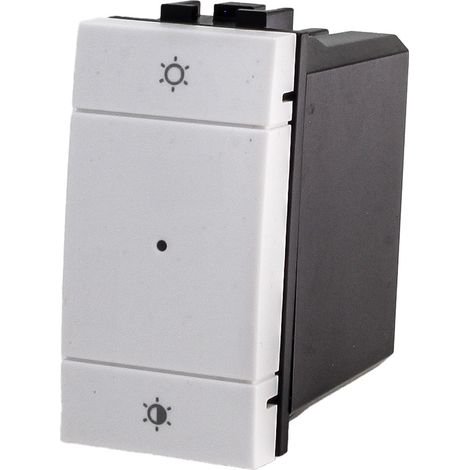 Serie Civile ETTROIT Bianco Compatibile Con Bticino Living Light (Dimmer Connesso WIFI)
