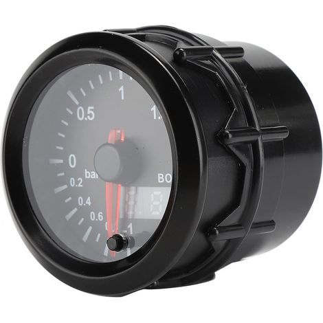 Manomètre de pression de turbocompresseur automobile de 2 pouces, 2 bars, 12 V, affichage couleur, pièce de rechange universelle. (1/5)