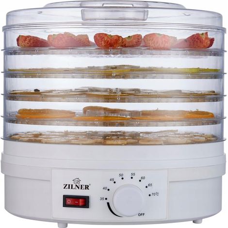 GRANDE ESSICCATORE PER FRUTTA, VERDURA, ERBE E FUNGHI 280W (1/3)