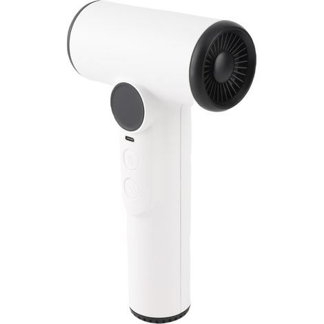 Sèche-cheveux sans fil, 3 réglages de chaleur et de ventilation, rechargeable par USB-C, air chaud/froid, petit format, idéal pour les voyages et les activités de plein air, en résidence étudiante ou (1/5)