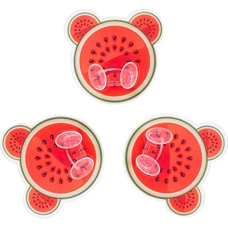 Crochet mural créatif pour prise électrique, support de rangement pour pâte à pain, sans perçage, rouge (1/4)