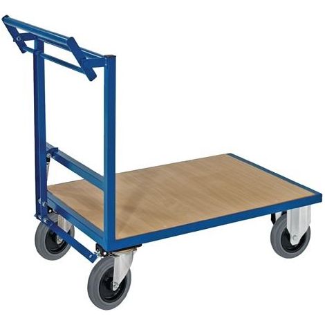 Plattformwagen Ladeflächen L1000xB700mm STA enzianblau Trgf.500kg (1/2)