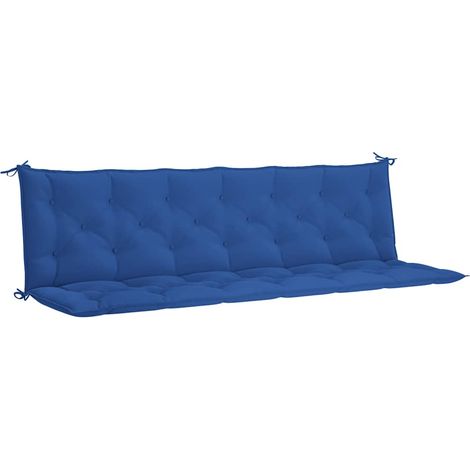 Maison Exclusive - Cuscino per Panca Blu 200x(50+50)x7 cm in Tessuto Oxford