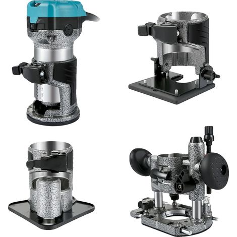 Routage électrique, moteur de 800W, jusqu'à 30000 tr/min, 4 Bases (1/2)