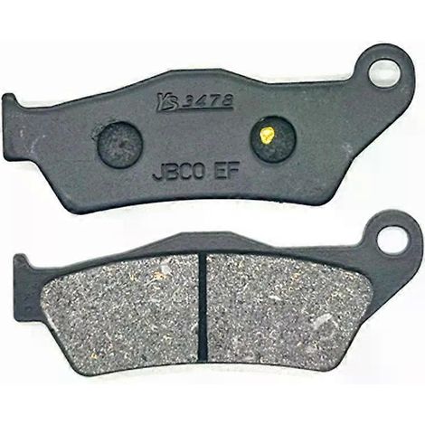 Plaquettes de frein avant et arrière pour motos Royal Enfield Classic 350 (2019-2023), Elctra 350 (2019-2023) et Meteor 350 (2021-2023), 350 cm³. (1/2)