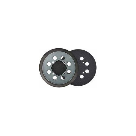 Plateau et patin de ponçage Patin de rechange pour ponceuse DeWalt DCW210N DWE6423 5, 1 Pièces 125mm Tampon de Ponceuse de Remplacement Orbitale à Crochet et Boucle à 8 Trous Plateau d (1/4)