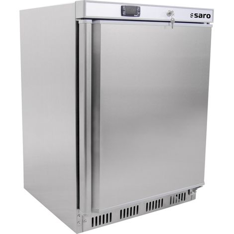 Congélateur professionnel Inox 129L -10/-25°C 3 grilles contrôle numérique DIXELL - Saro