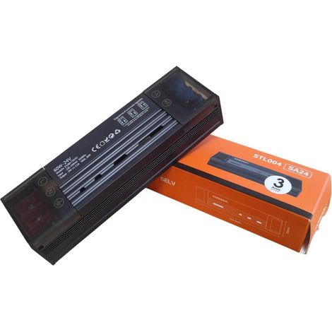 Mini Alimentatore LED Dimmerabile 24V 60W Trasformatore ultra sottile per striscia LED Driver LED - 118.5x35x25mm