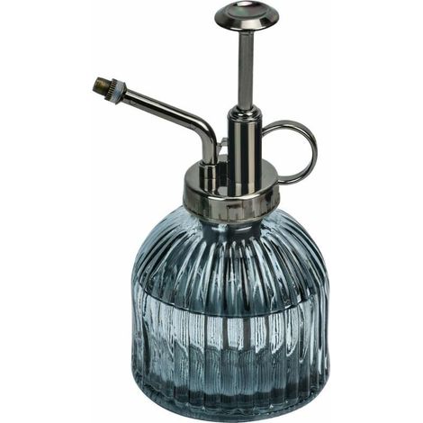 Rétro darrosage Pulvérisateur, Arrosoir en Verre 200 ML pour Plantes, arrosoir en Verre pour terrariums en Pot d'intérieur, pour Intérieur Et Extérieur, Jardin, Fleurs, Plantes D'intérieur, Gris (1/5)