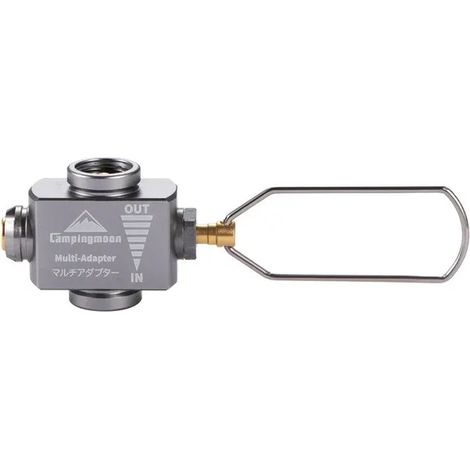 Adaptateur pour réchaud à gaz en alliage d'aluminium, économiseur de gaz avec adaptateur de recharge de butane, convertisseur de butane, équipement de camping, réchauds de cuisine portables (1/5)