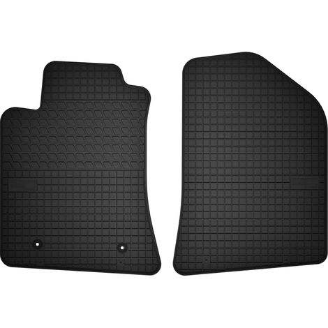 Alfombrillas delanteras de goma para: Toyota Avensis II T25 familiar, liftback y sedán (de 2003 a 2009)