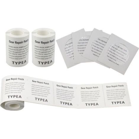 Lot de 5 TPU Tape Transparent Tenacious Flex Corrige la Réparation des Autocollants pour Les Tentes de Camping, Sacs à Dos, Auvents, Canots Pneumatiques et Matelas Gonflables 7 × 7cm (1/5)