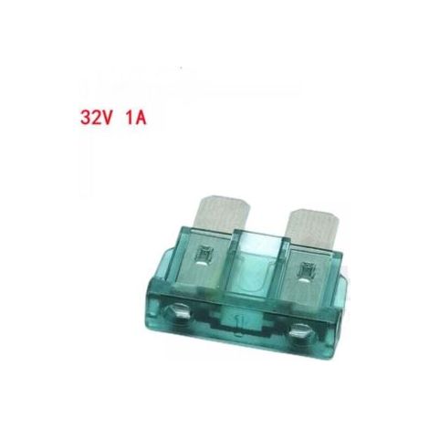 10pcs Lame Style Fusible 1A Lame Style Fusible pour Voiture Bateau Vert (1/4)