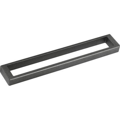 Furnipart Cubico Möbelgriff Barrel Griff 201 mm Zinkdruckguss antik grau