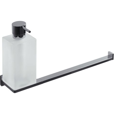 COLOMBO DESIGN Look spandisapone con porta salviette sx cromato codice prod: B16740CR-VAN