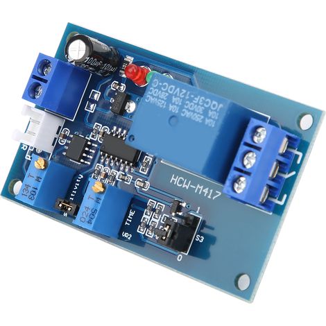 Module relais photosensible XHM131, commande de lumière, temps de retard réglable sans induction lumineuse (12V) (1/5)