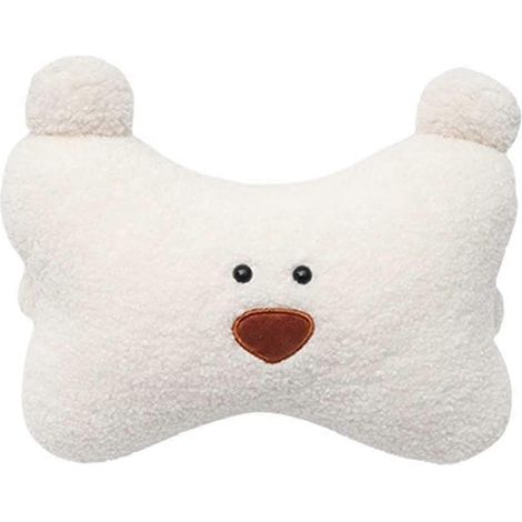 Coussin d'appui-tête de voiture One Pics, coussin d'appui-tête de voiture à motif dessin animé mignon, coussin de siège auto confortable et doux, coussin d'appui-tête universel, accessoire de voiture (1/4)
