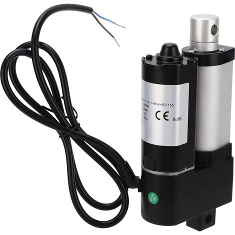 Elektrischer Wagenheber 3000 N, Linearantrieb mit 50 mm Hub, 12-V-Hebesystem, Schutzart IP54, Motor für Tore und den Hausgebrauch. (1/5)