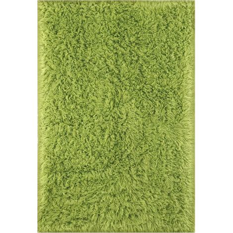 Ultra-Soft Fluffy Shag Rug � Luxury High-Pile Floor Carpet for Living Room, Bedroom & Nursery � Non-Shedding & Cozy 200280CM GREEN (1/5)