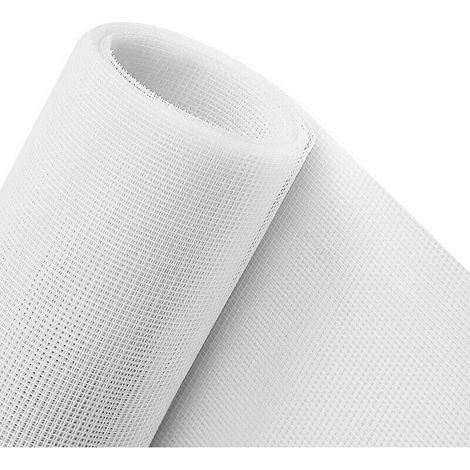 MUMU Fiberglass Window Mosquito Net Anti-tear Anti-insect Cuttable White (1.2x3m) (1/4)