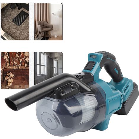 Aspirateur sans fil compatible avec les batteries Makita série BL18 18V, aspirateur portatif à batterie pour le nettoyage des parquets, des tapis et des voitures, 125AW. (1/5)