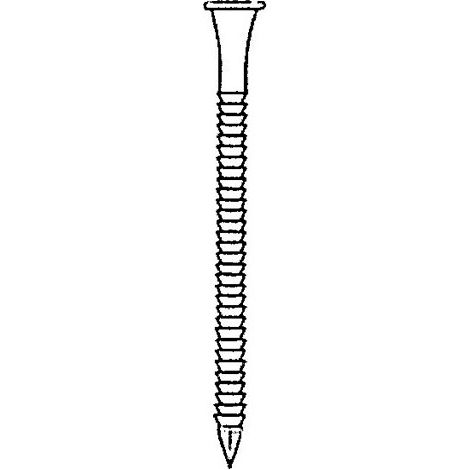 Pointe en vrac d' ancrage (AN) électro-galvanisée 4,0 x 40 mm - 1 kg - AN400406 Alsafix