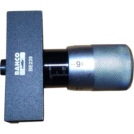 Messwerkzeug bahco be239 gerilltes Rändelrad 95 mm (1/3)