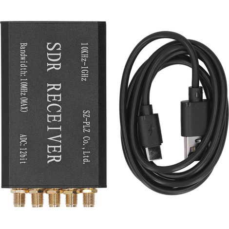 Récepteur radio défini par logiciel, module de réception simplifié, bande passante 12 bits 10k-1 GHz, 10 MHz (1/5)