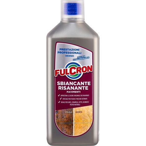 Sbiancante "Fulcron" e risanante per pavimenti adatto per la pulizia intensiva, da 1 litro (1/3)