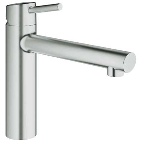 GROHE Concetto Einhand-Spültischarmatur, Ausladung 198mm,