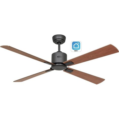 ECO NEO III 132, Ventilatore Antracite WiFi senza Luce, CasaFan