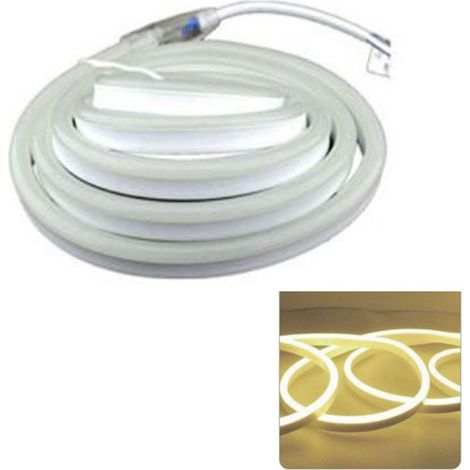 RUBAN LED 2 MÈTRES LUMIÈRE NATURELLE TUBE NÉON DÉCORATIF FLEXIBLE IP65 12V