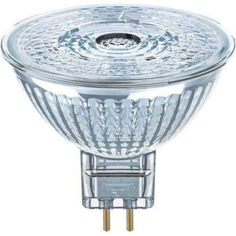 Lampe LED dimmable Superstar avec un rendu des couleurs particulièrement élevé (CRI90), GU5.3-base, verre clair,Blanc chaud (2700K), 350 Lumen,Remplacement de 35W-Ampoules 1-Pack (1/3)
