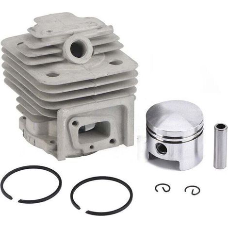 Cylindre Debroussailleuse Piston, 44MM Cylindre Ensemble Piston Kit Anneau for TL52 BG52 débroussailleuse Moteur (1/4)