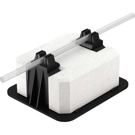 [GEBRAUCHT] B-Ware OBO Bettermann 165 Dachleitungshalter Dachleitung Rundleiter 8-10mm Polyethylen (1/2)