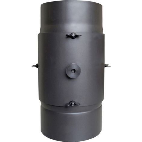 Firefix KaminfilterKat dunkelgrau Kaminfilter zum Nachrüsten Feinstaub Filter Ofenrohr (1/3)
