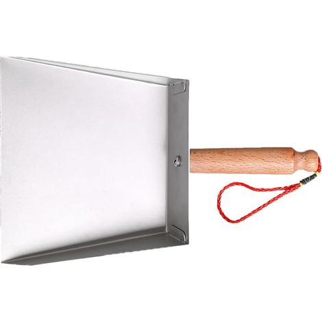 Petite Pelle à Poussière Balai À Poussière en Acier Inoxydable  Manche Court Large pour Nettoyage Intérieur Extérieur Cuisine Salle de Bain Salon Chambre Garage (1/5)