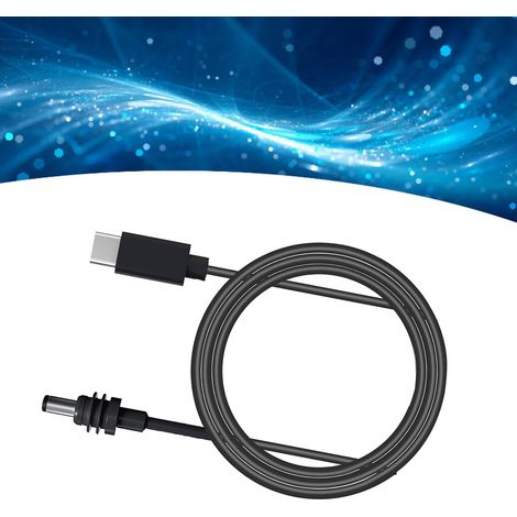 Starlink Mini USB-C auf DC 5 m (16,4 ft) langes Stromkabel mit USB-Typ-C-Eingang und wasserdichtem 100-W-Zylinderladekabel für PD-Netzteile ab 65 W (1/5)