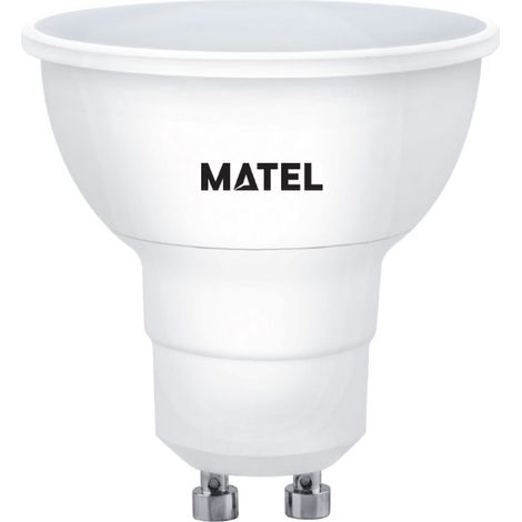 Ampoule led gu10 5w matel froid (3 intensités) (1/2)