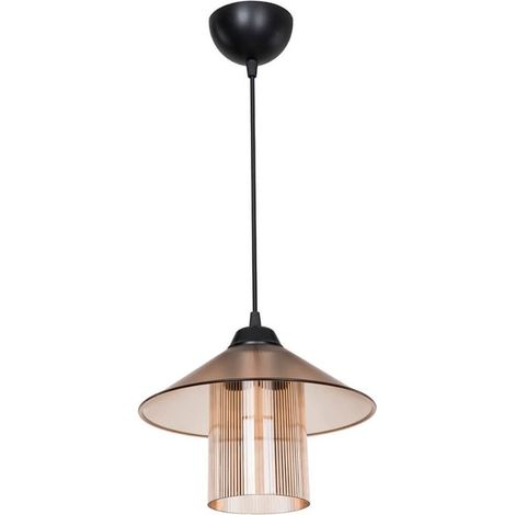 Deckenlampe Inka ASZ1464 mit schimmerndem Kunststoffschirm H60xL25.5 (1/3)