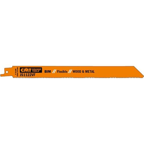 CMT JS1122VF-5 - 5-sawslames pour bois/métal (bim) 225x25x10tpi