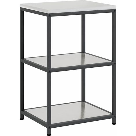 Maison Exclusive - Stoccaggio in cucina HATTEM Argento 60 x 50 x 92 cm Acciaio
