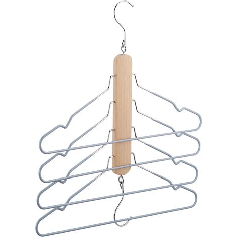 Perchas múltiples de madera