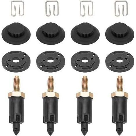 4 Set Fixations Couvre Moteur 2.0 HDI pour Berlingo C4 C5 Xantia Xsara 206 306 307 406 607 806 Expert 0137F6 13711 clips + boulons (1/4)