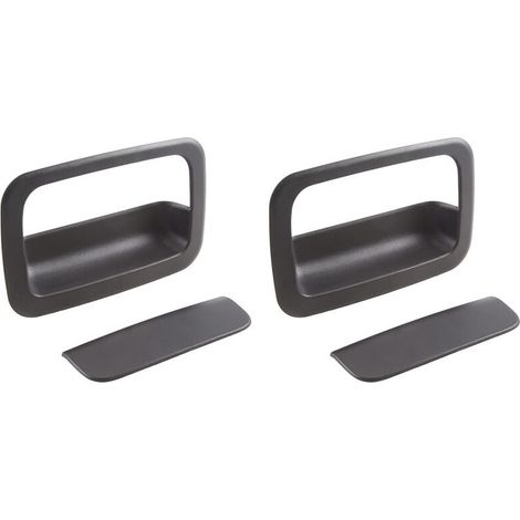 4-teiliges Set mit Zubehör für die hinteren Außentürgriffe für Jimny JB64 und Sierra JB74W 2019-2023, inklusive Türgriffabdeckungen. (1/3)
