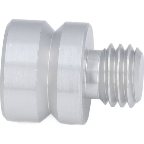 Adaptateur prisme filetage 5/8x11 longueur 20mm aluminium pour trépied station totale borne de centrage GPS RTK (1/5)