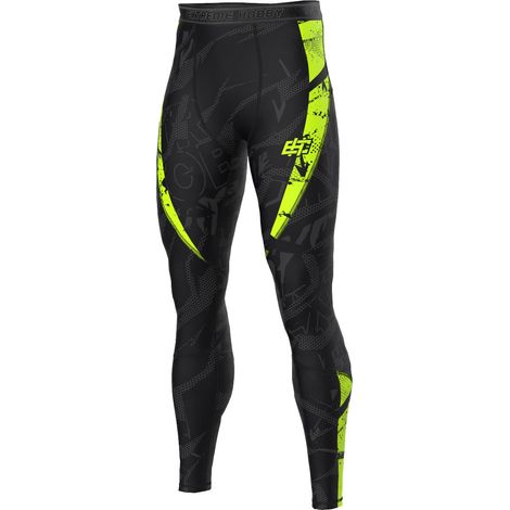 Leggings de sport pour hommes NEO M citron vert (1/3)